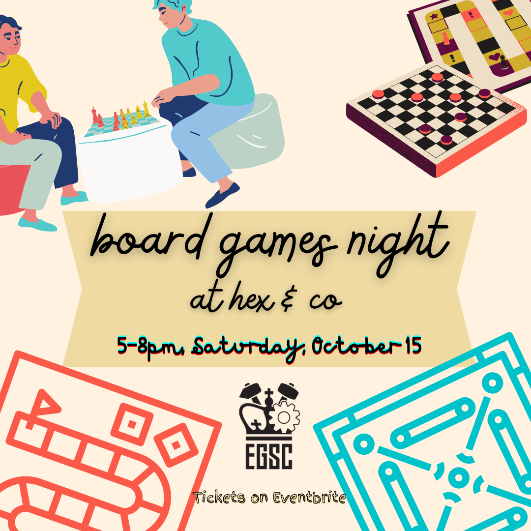 Board Games Night Engineering Graduate Student Council of Columbia